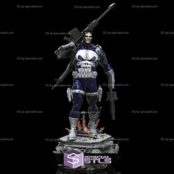Punisher Comic Verison V4 3D Printing Figurine STL Files
