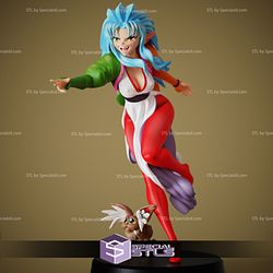 Ryoko Hakubi STL Files Tenchi Muyo 3D Printing Figurine