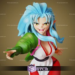 Ryoko Hakubi STL Files Tenchi Muyo 3D Printing Figurine