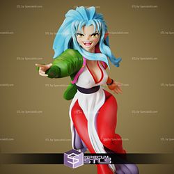 Ryoko Hakubi STL Files Tenchi Muyo 3D Printing Figurine