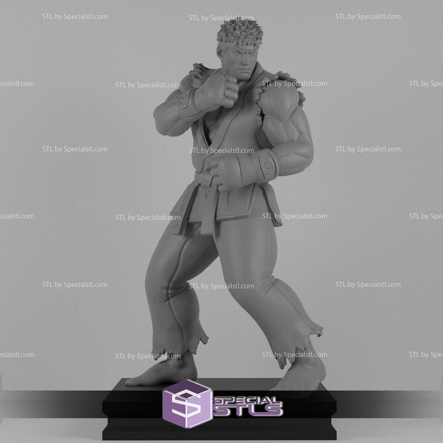 STL file RYU STREET FIGHTER 🎲・Model to download and 3D print・Cults