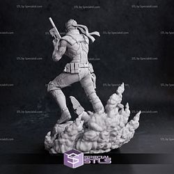 Solid Snake V3 STL Files Metal Gear Solid 3D Printing Figurine