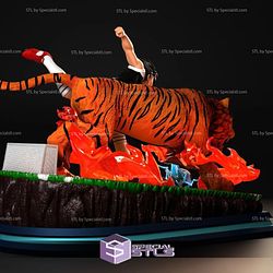 Steve Hyuga Lion V2 3D Printing Figurine Captain Tsubasa STL Files