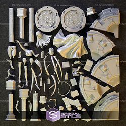 Tharja V2 STL Files Fire Emblem 3D Printing Figurine