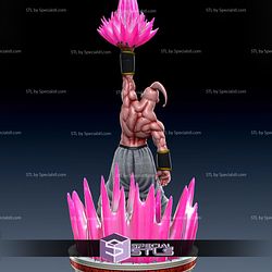 Buu Power V4 3D Printing Figurine Dragonball STL Files