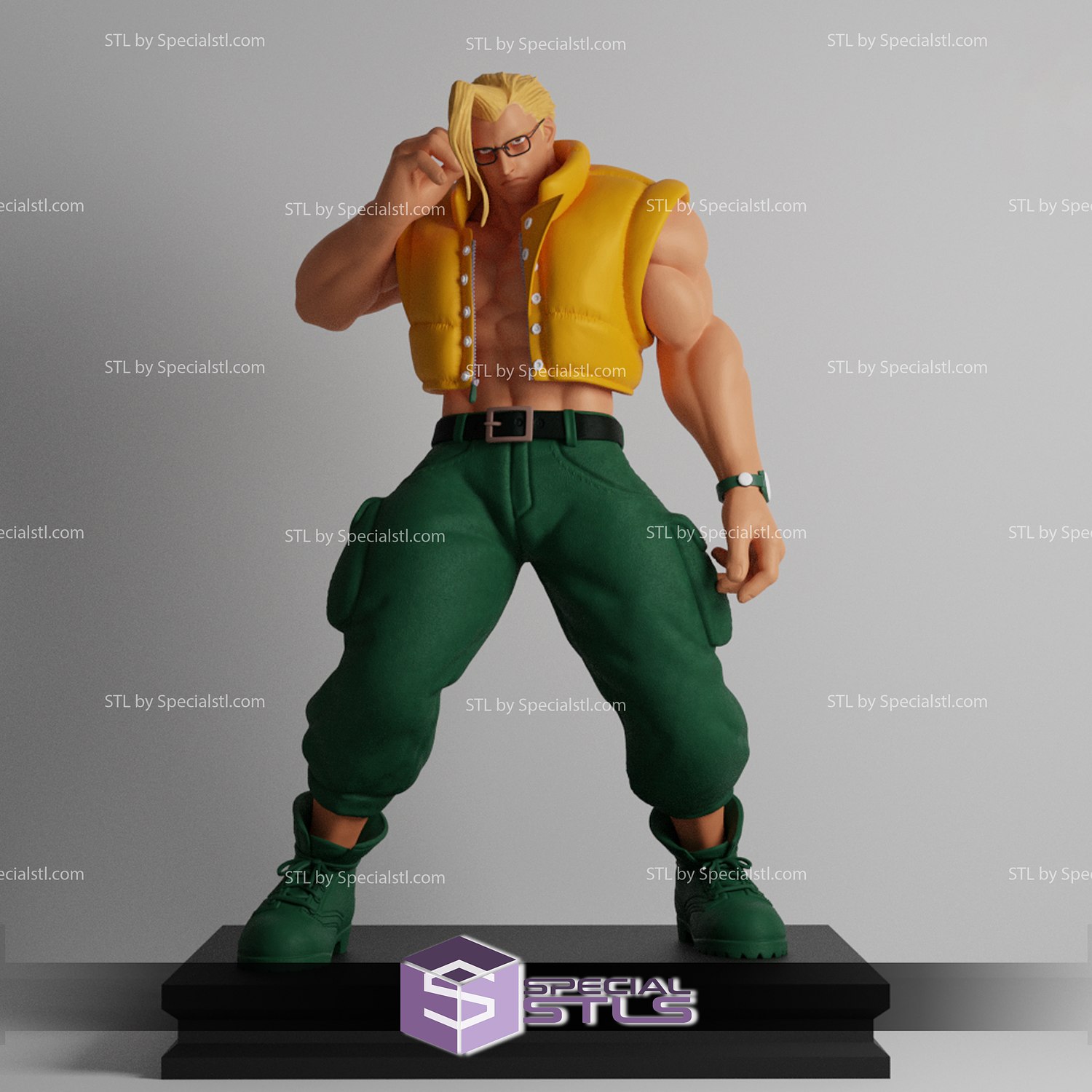 STL file ZANGIEF - STREET FIGHTER - 3D Printer Model 3D print