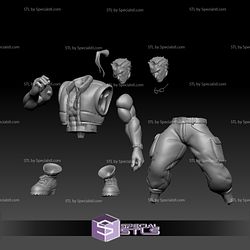 Charlie Nash 3D Printing Figurine Street Fighter STL Files