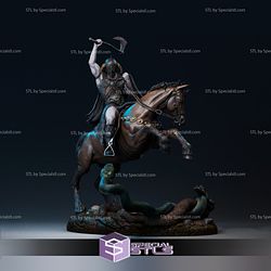 Death Dealer 3D Printing Figurine STL Files