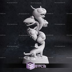 Derpy Tiamat 3D Printing Figurine STL Files Fanart