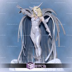 Emma Frost Sinister Version 3D Printing Figurine X Men STL Files