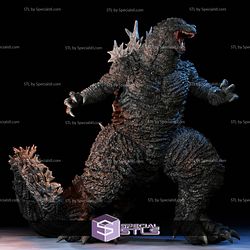 Godzilla V2 3D Printing Figurine STL Files Fanart