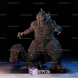 Godzilla V2 3D Printing Figurine STL Files Fanart