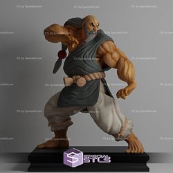 Gouken 3D Printing Figurine Street Fighter STL Files