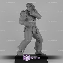Ken V3 3D Printing Figurine Street Fighter STL Files