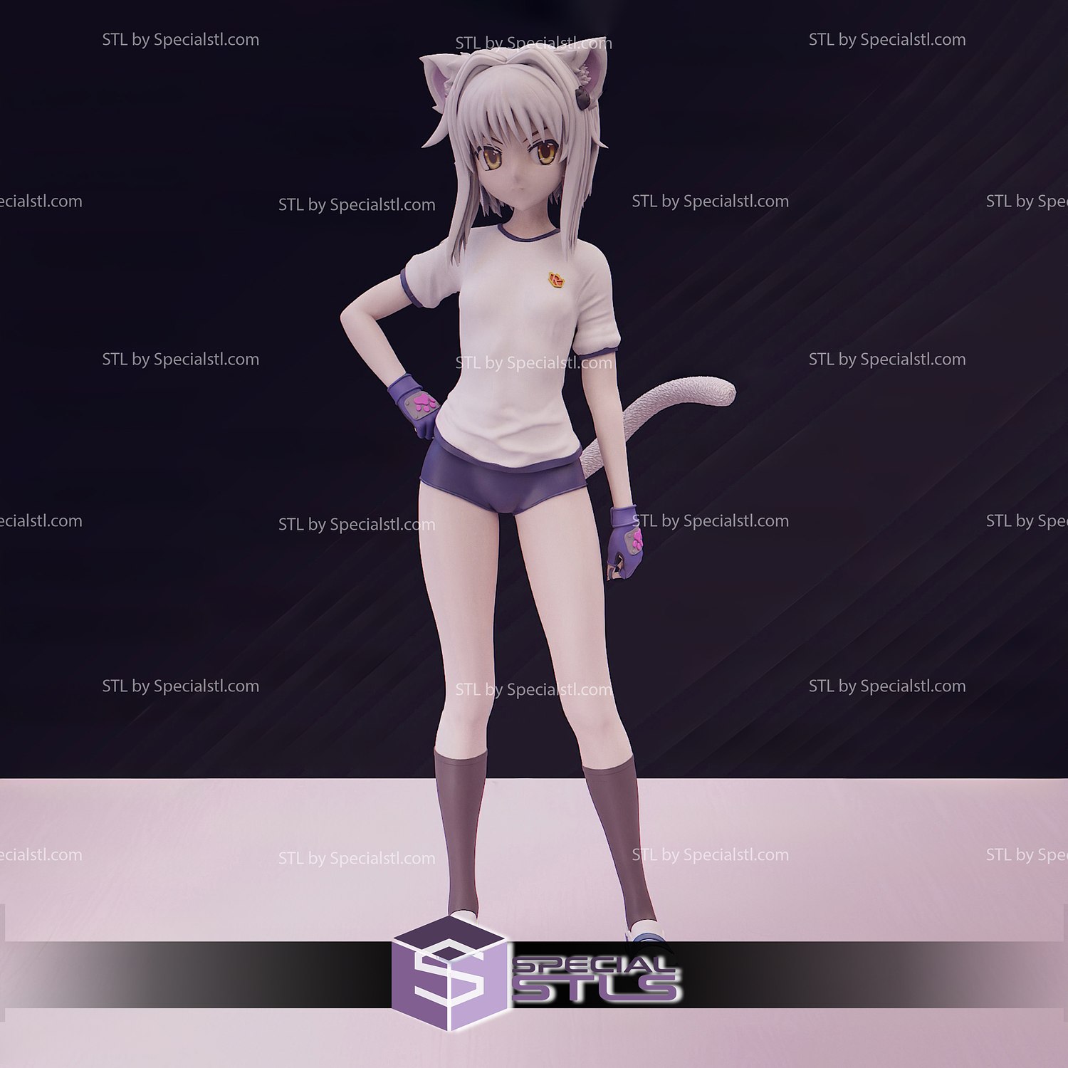 Koneko Toujou 3D Printing Figurine High School DxD STL Files | SpecialSTL