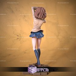 Mikoto Misaka 3D Printing Figurine RailGun STL Files