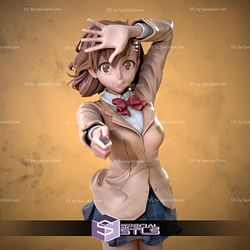 Mikoto Misaka 3D Printing Figurine RailGun STL Files