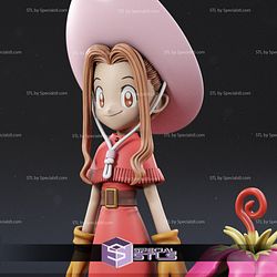 Mimi and Palmon 3D Printing Figurine Digimon STL Files