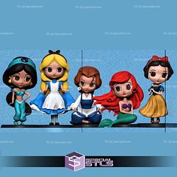 Cute Disney Princess STL Files
