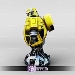 Bumblebee Bust STL Files Transformer 3D Printing Figurine