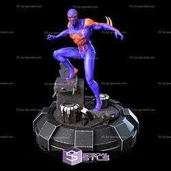 Spiderman 2099 Standing V2 STL Files 3D Printing Figurine