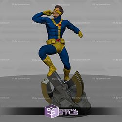 Cyclops V3 STL Files X Men 3D Printing Figurine