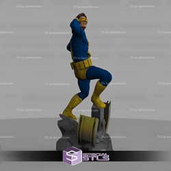 Cyclops V3 STL Files X Men 3D Printing Figurine