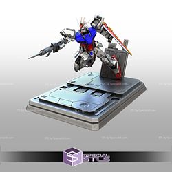 Gundam Aile Strike STL Files 3D Printing Figurine