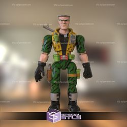 Major Chip Hazard STL Files V2 Small Soldiers 3D Model