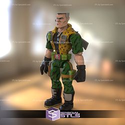 Major Chip Hazard STL Files V2 Small Soldiers 3D Model