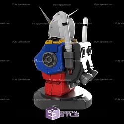 RX78 Gundam Bust STL Files