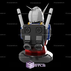 RX78 Gundam Bust STL Files