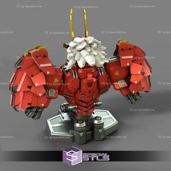 Shingen Takeda Gundam Bust STL Files