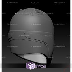 Cosplay STL Files AI SubZero Cowl Wearable 3D Print