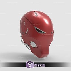 Cosplay STL Files Arkham Knight Red Hood Helmet 3D Print Wearable