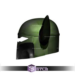 Cosplay STL Files Grogulorian Helmet Variant