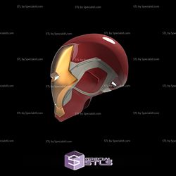 Cosplay STL Files Iron Man MK85 Helmet 3D Print Wearable