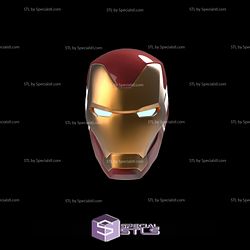 Cosplay STL Files Iron Man MK85 Helmet 3D Print Wearable