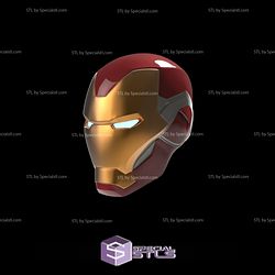 Cosplay STL Files Iron Man MK85 Helmet 3D Print Wearable