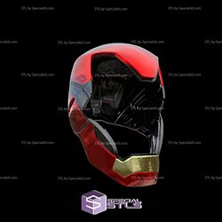 Cosplay STL Files Iron Man MK85 Helmet 3D Print Wearable