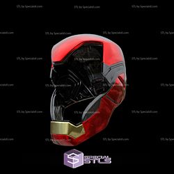 Cosplay STL Files Iron Man MK85 Helmet 3D Print Wearable