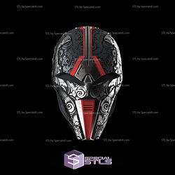 Cosplay STL Files Lord Adraas Helmet Starwars 3D Print Wearable