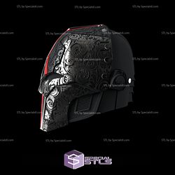 Cosplay STL Files Lord Adraas Helmet Starwars 3D Print Wearable