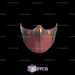 Cosplay STL Files Milleena Mask Mortal Kombat 3D Printing Figurine