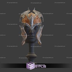 Cosplay STL Files Mirkwood Elf Helmet Lord of the Ring Wearable 3D Print