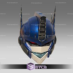 Cosplay STL Files Optimus Primal Helmet 3D Print Wearable