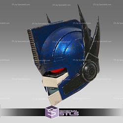 Cosplay STL Files Optimus Primal Helmet 3D Print Wearable