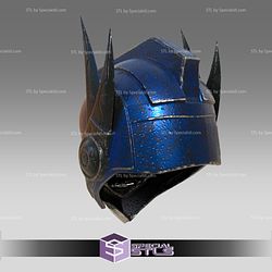 Cosplay STL Files Optimus Primal Helmet 3D Print Wearable