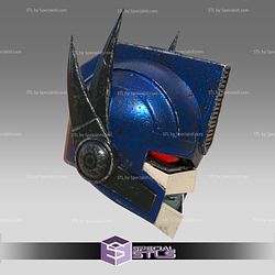 Cosplay STL Files Optimus Primal Helmet 3D Print Wearable