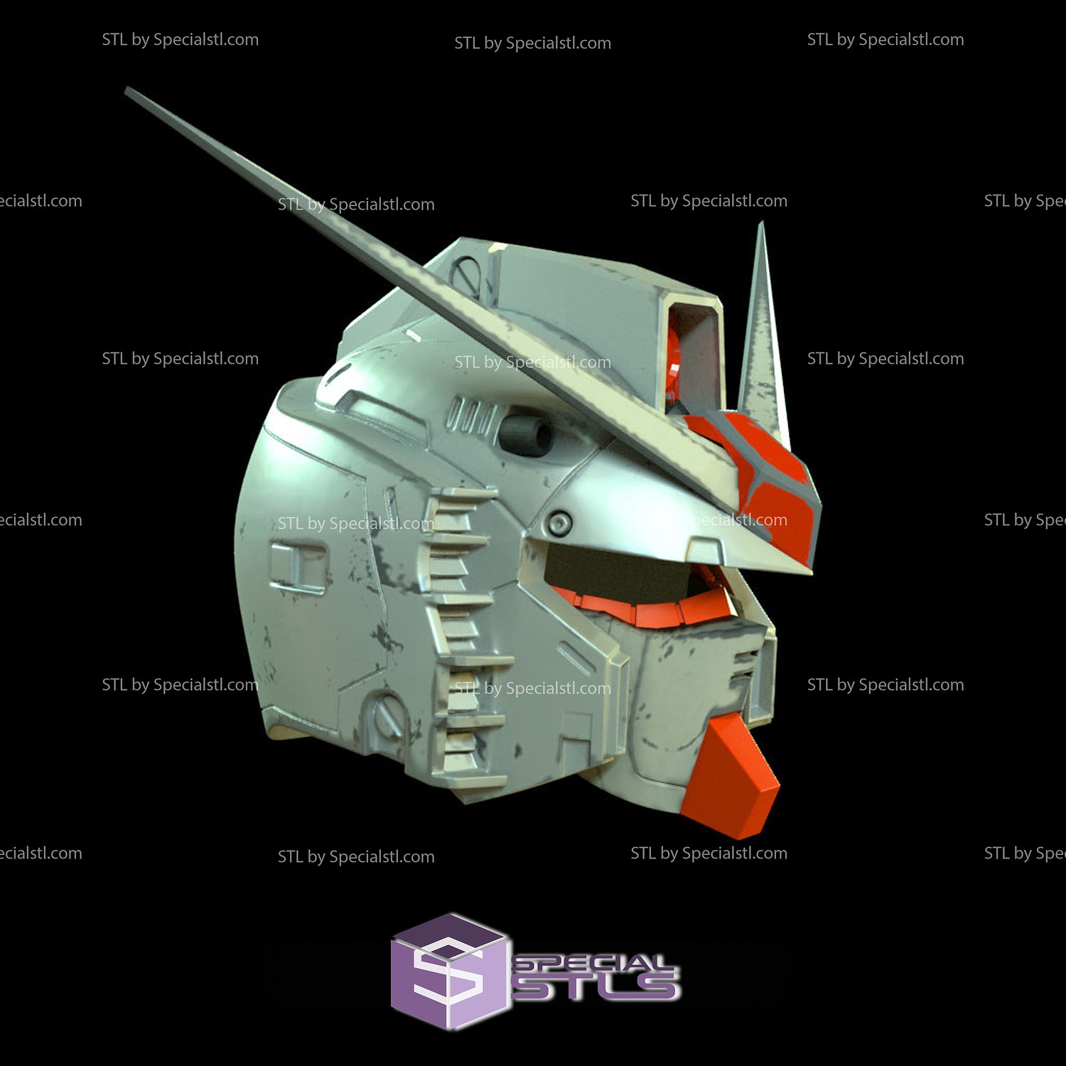 Cosplay STL Files RX78 Gundam Helmet | SpecialSTL